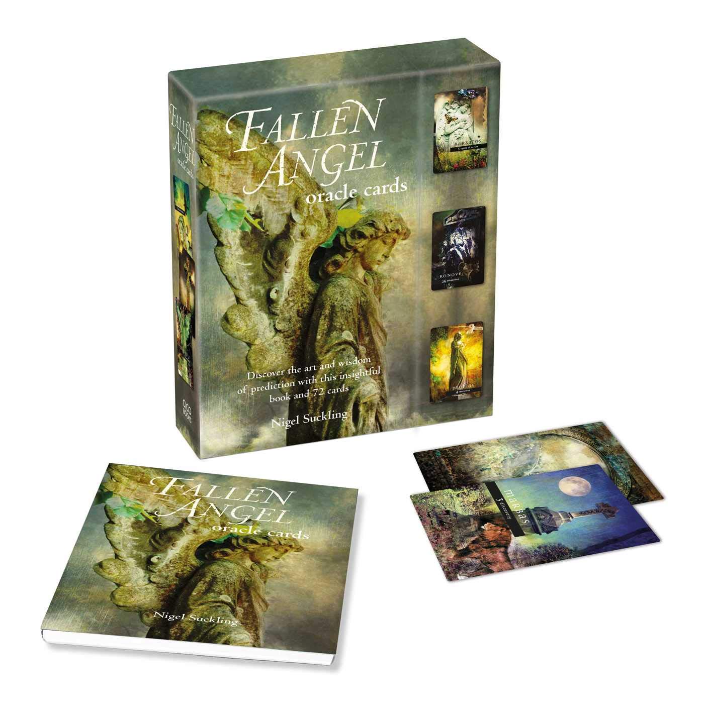 Fallen Angel Oracle Cards : Discover the Art and Wisdom of Prediction with This Insightful Book and 72 Cards - Sold by Witch, Please!