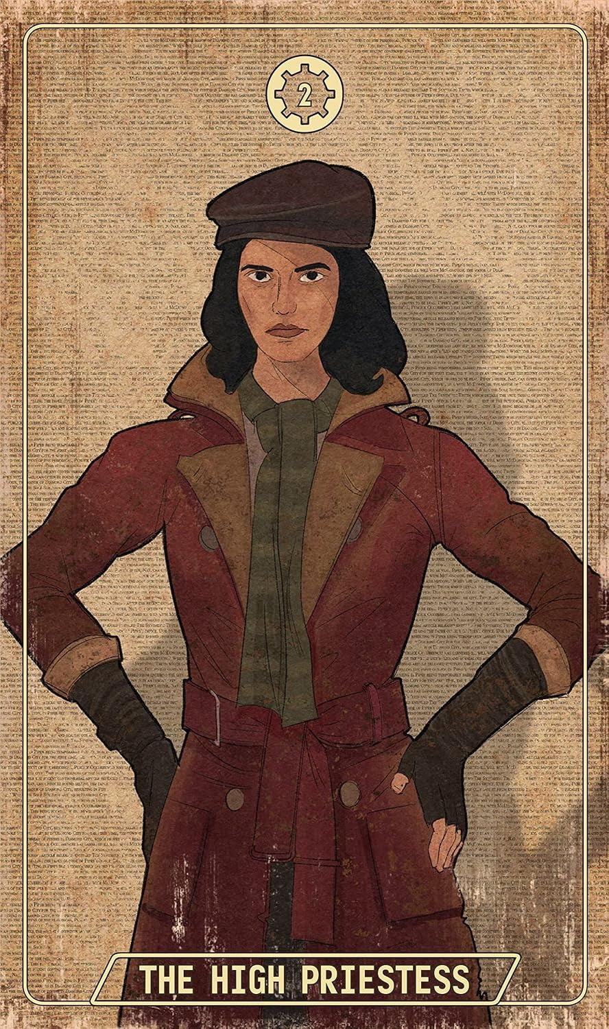 Fallout: The Official Tarot Deck and Guidebook Novelty book Cards
