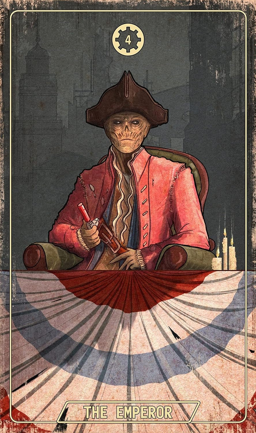 Fallout: The Official Tarot Deck and Guidebook Novelty book Cards