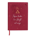 Fire Element Velvet A5 Notebook From Witch, Please!