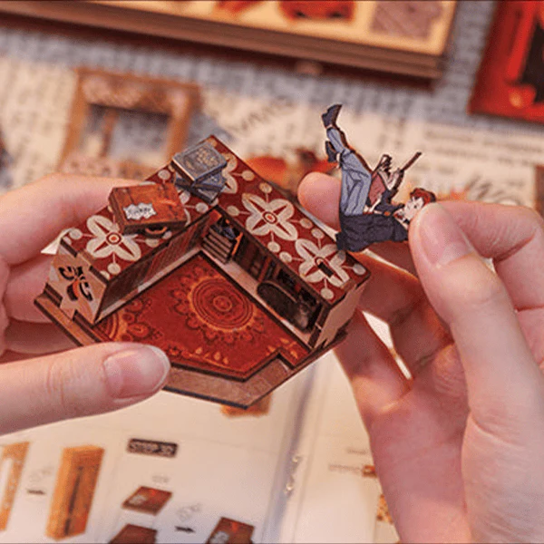 Flame Common Room Book Nook Game