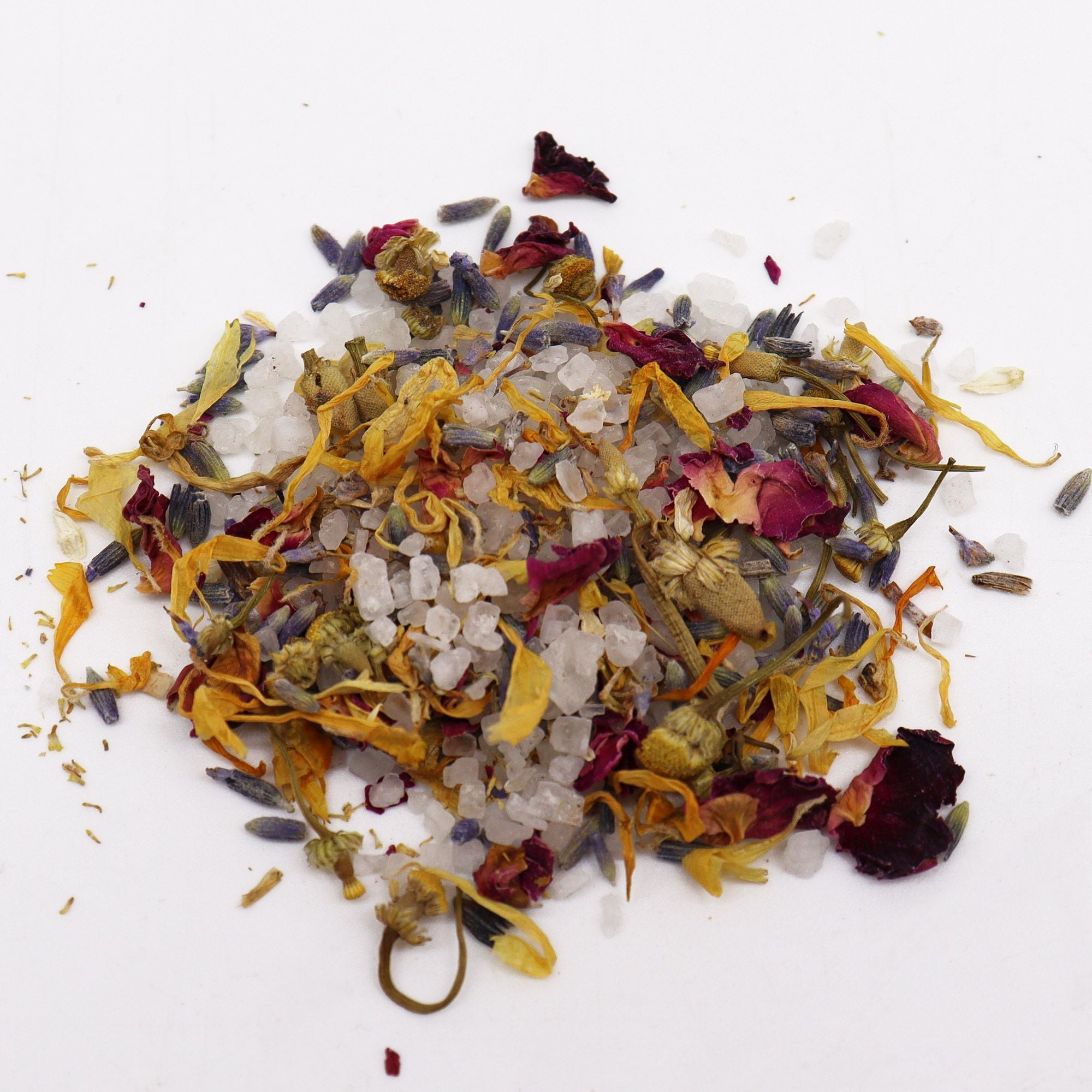 Floral Bath Soak - Natural - 140g - Floral Bath Soak & Facial Steam Blend