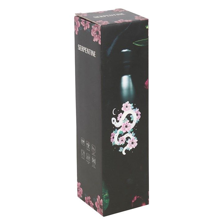 Floral Snake Metal Water Bottle From Witch, Please!