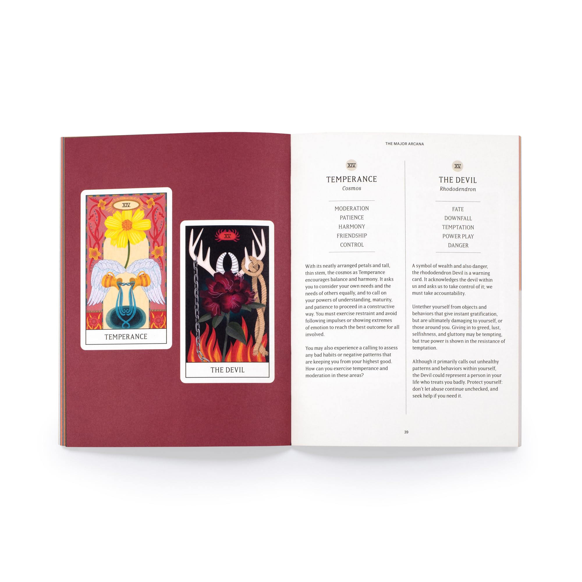 Floral Tarot: Access the Wisdom of Flowers: 78-Card Deck and Guidebook Cards Tarot