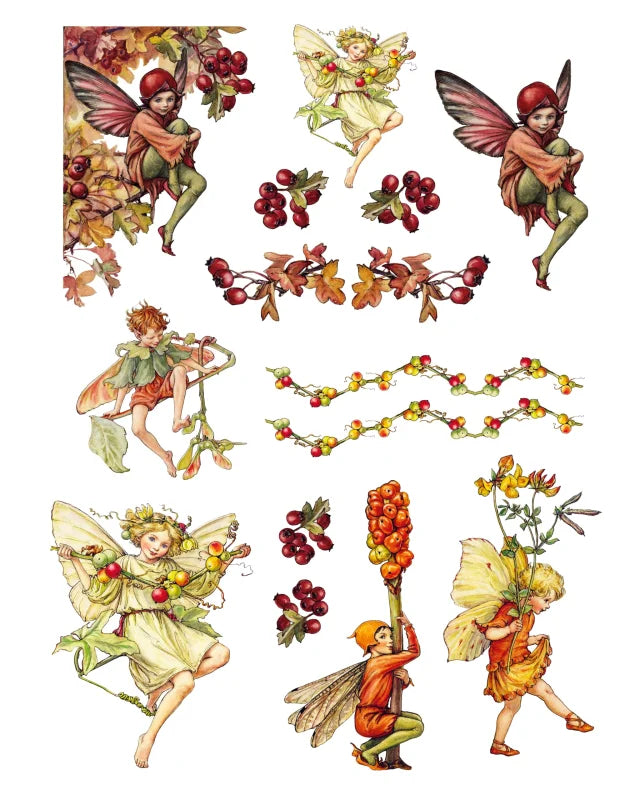 Flower Fairies to Cut out and Collage : Over 500 Timeless Illustrations to Inspire Creativity