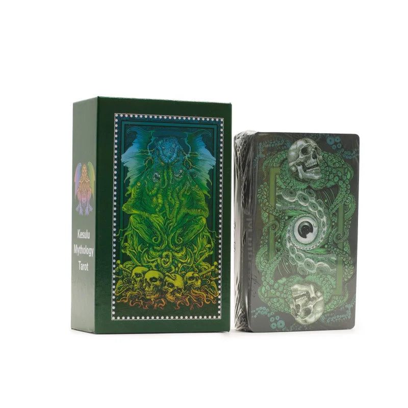 Foil Tarot Card Set - Kesulu Mythology - with booklet Cards & Reading Cloths