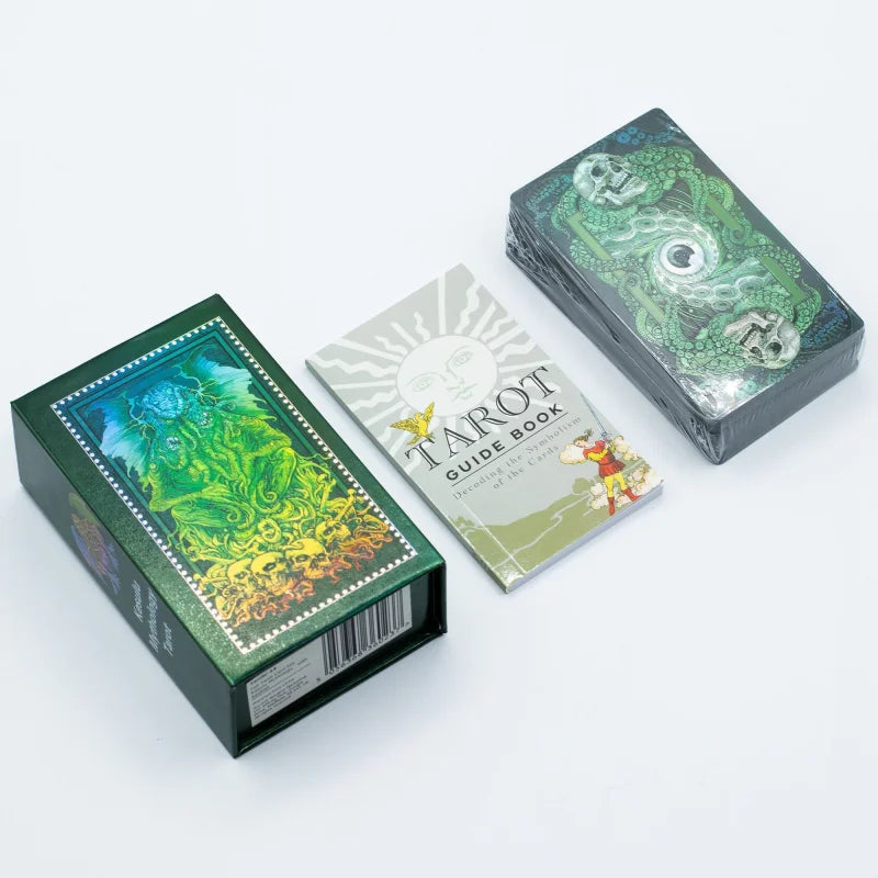 Foil Tarot Card Set - Kesulu Mythology - with booklet Cards & Reading Cloths