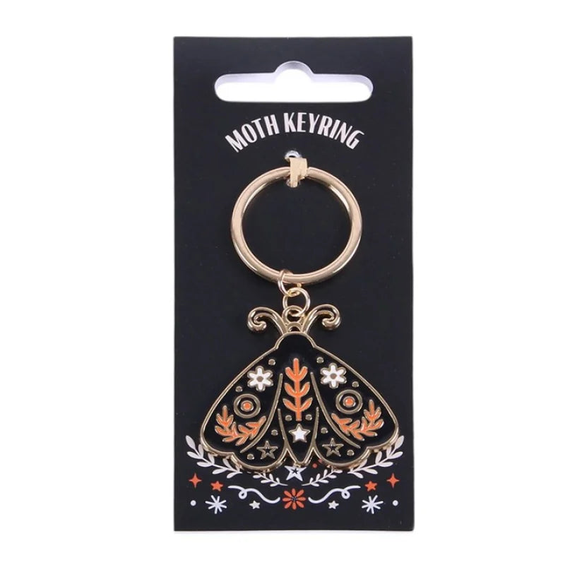Folk Moth Keyring