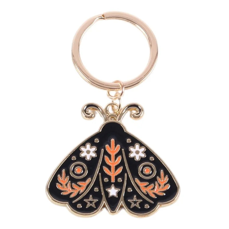 Folk Moth Keyring