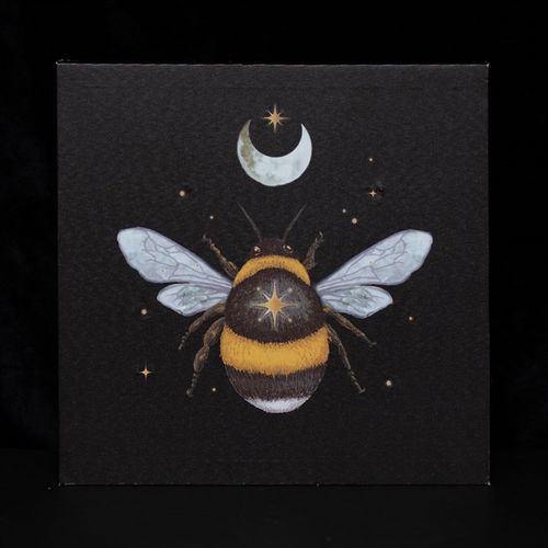 Forest Bee Light Up Canvas Plaque From Witch, Please!