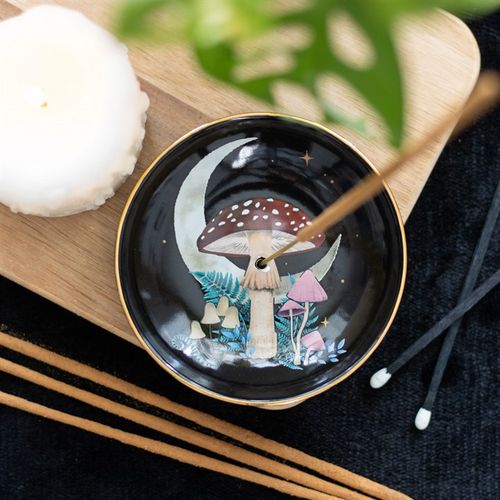 Forest Mushroom Ceramic Incense Plate From Witch, Please!