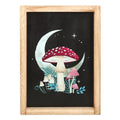 Forest Mushroom Framed Wall Print From Witch, Please!