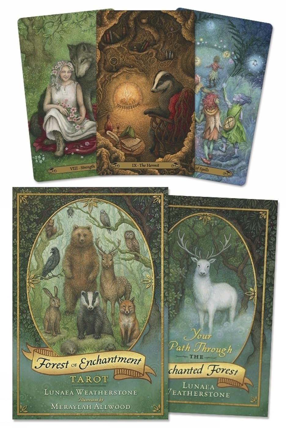 Forest of Enchantment Tarot Kit Book