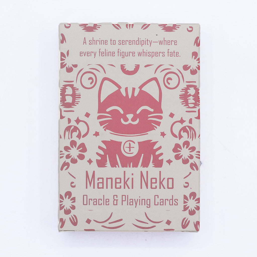 Fortune Cats Playing & Oracle Cards- Maneki Neko Deck Cards