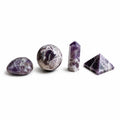 Four Gemstone Shapes - Amethyst Sets