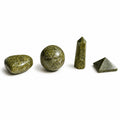 Four Gemstone Shapes - Epidote Sets