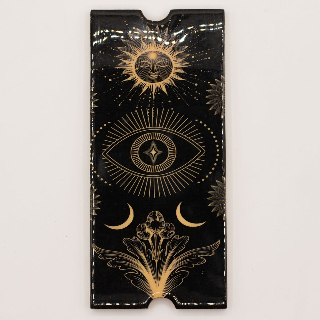 Four Section Tarot Box with Card Holder Storage & Reading Boxes