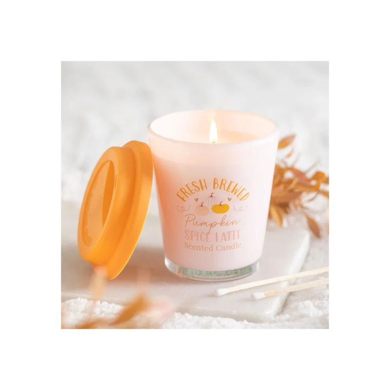 Fresh Brewed Pumpkin Spice Latte Lidded Candle