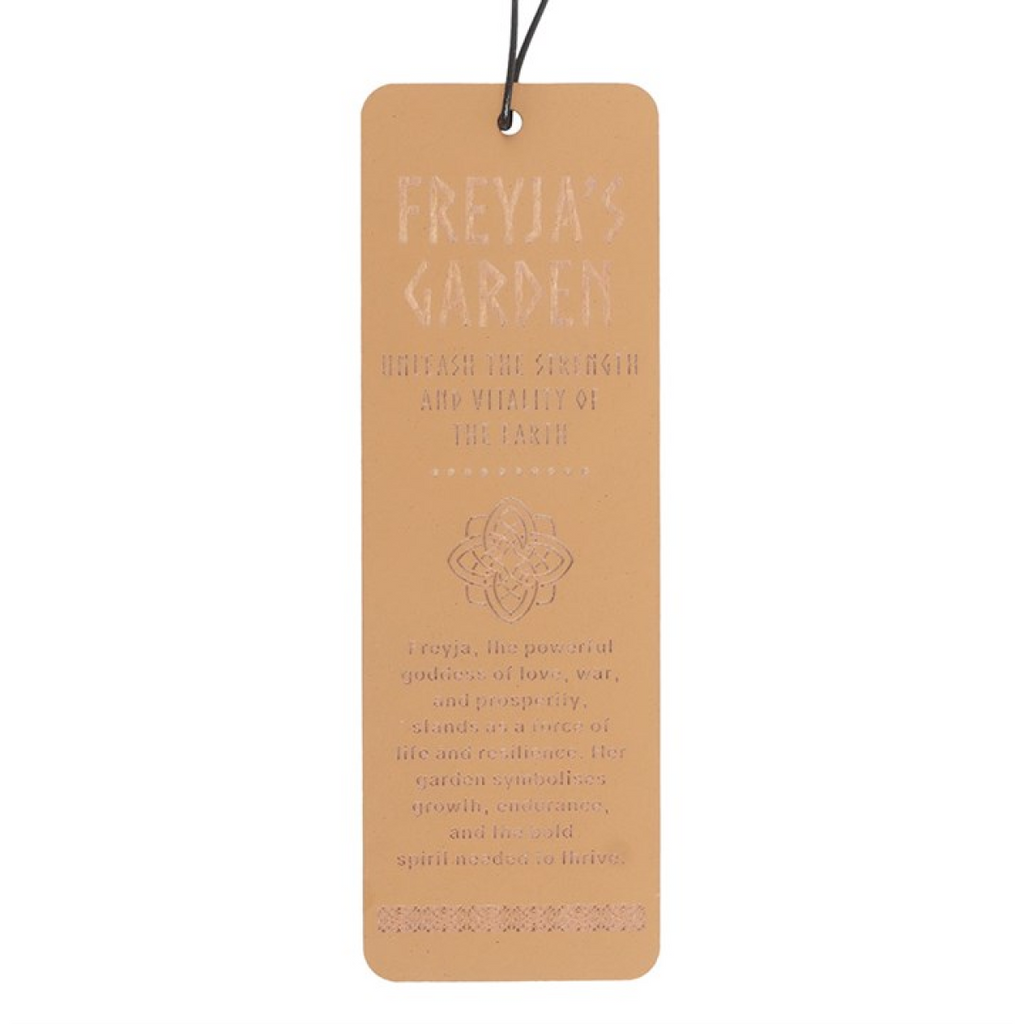 Freyja’s Garden Wooden Bookmark