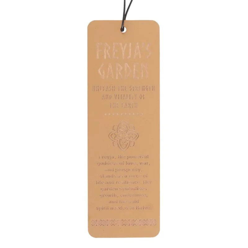Freyja’s Garden Wooden Bookmark