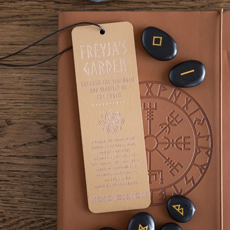 Freyja’s Garden Wooden Bookmark