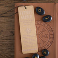 Freyja’s Garden Wooden Bookmark