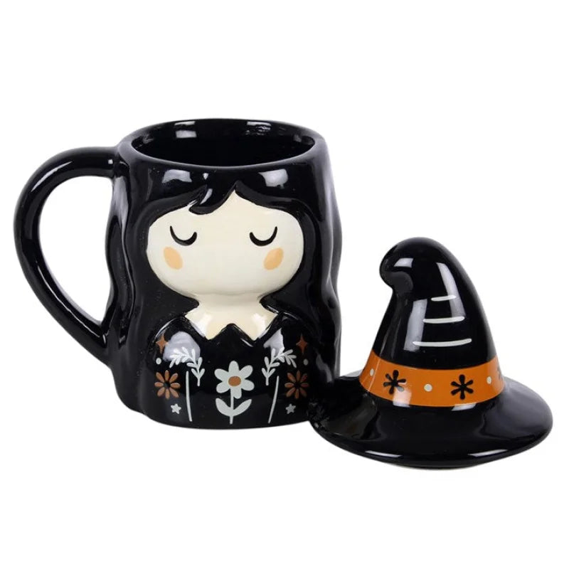 Frightful Folk Witch Lidded Mug