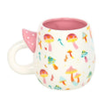 Funky Fungi Print Mug with Mushroom Handle at Witch, Please!.