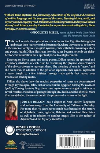 Futhark Rune Mysteries : Origins of Magic and Divination in the Primal Alphabet