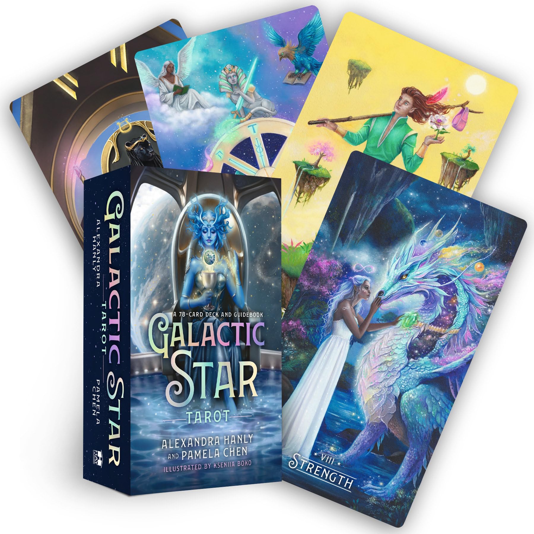 Galactic Star Tarot: A 78-Card Deck and Guidebook Cards Book