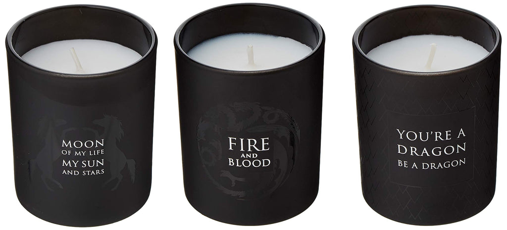 Game of Thrones: Glass Votive Candle Pack : Set of 3