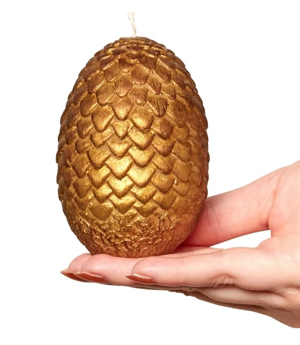 Game of Thrones: Sculpted Dragon Egg Candles : Set of 3