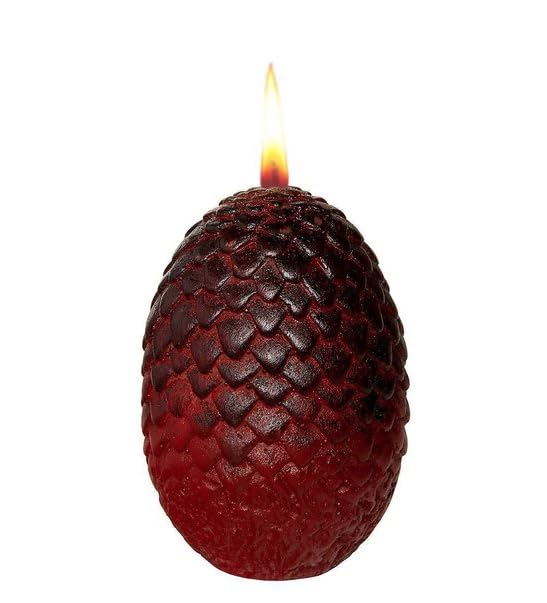 Game of Thrones: Sculpted Dragon Egg Candles : Set of 3