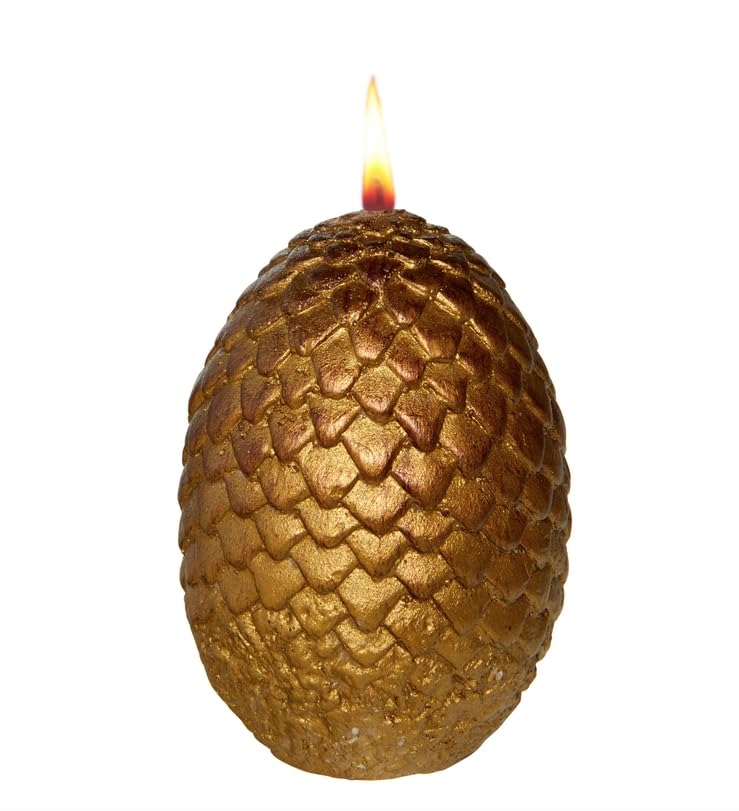 Game of Thrones: Sculpted Dragon Egg Candles : Set of 3
