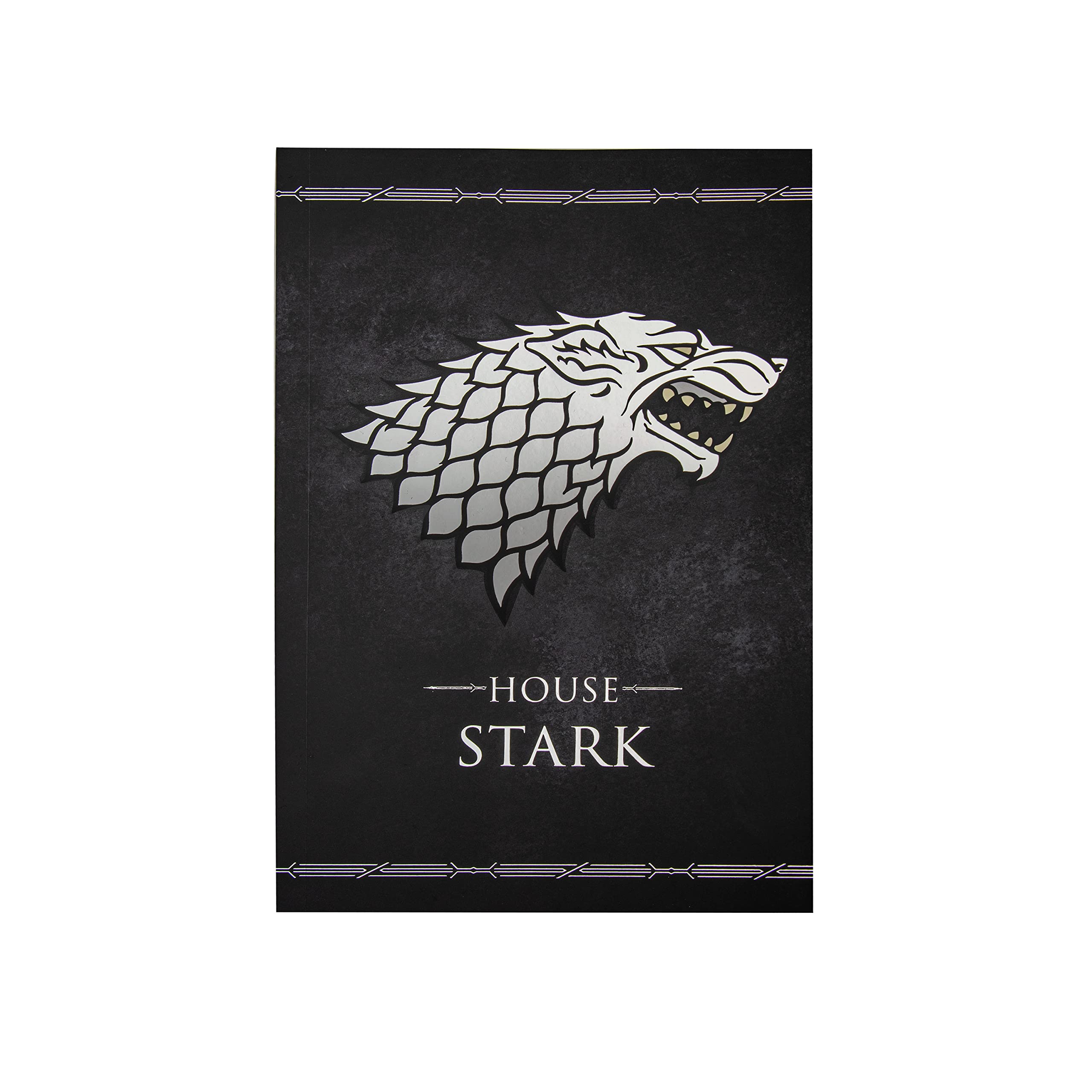 Game Of Thrones Stark Notebook