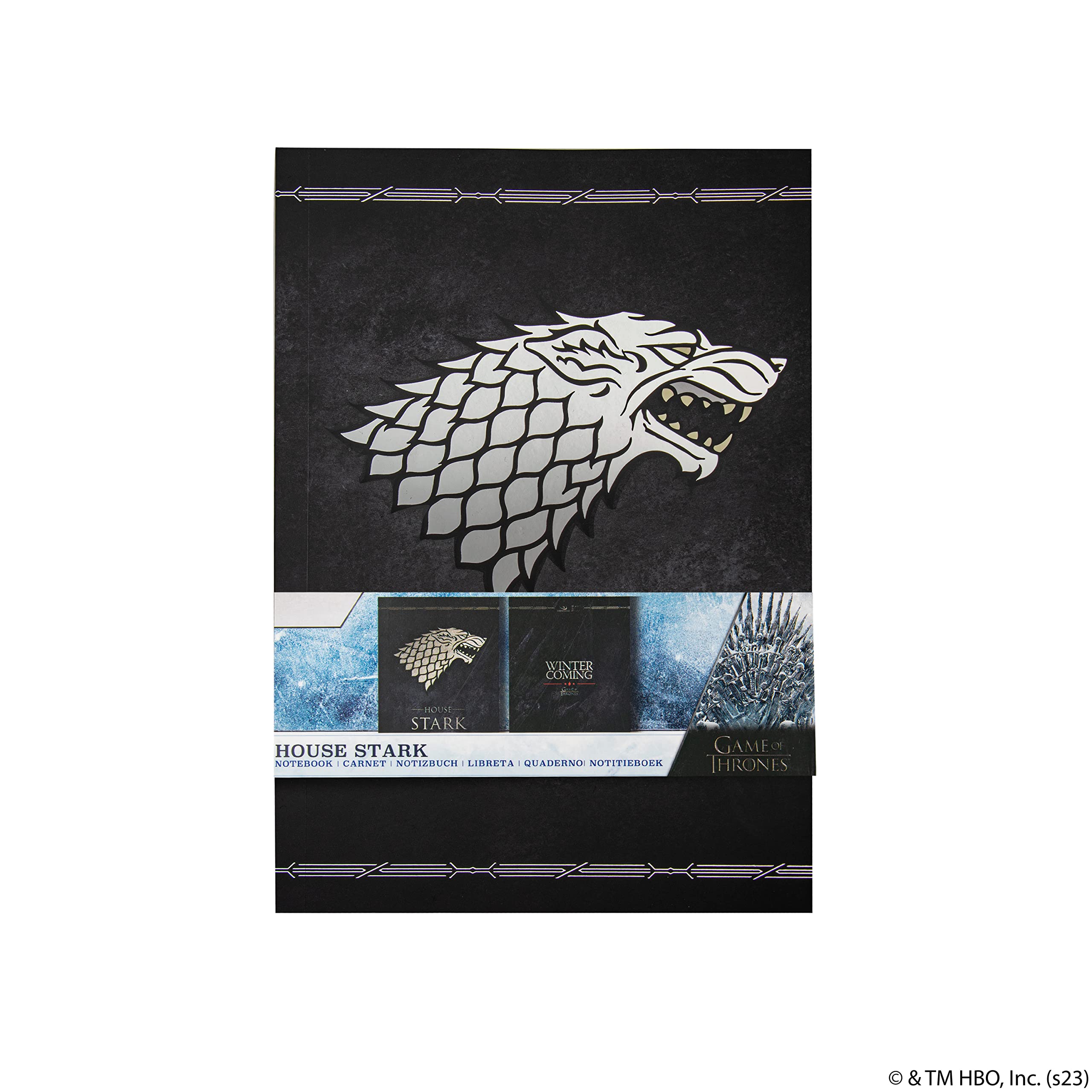 Game Of Thrones Stark Notebook