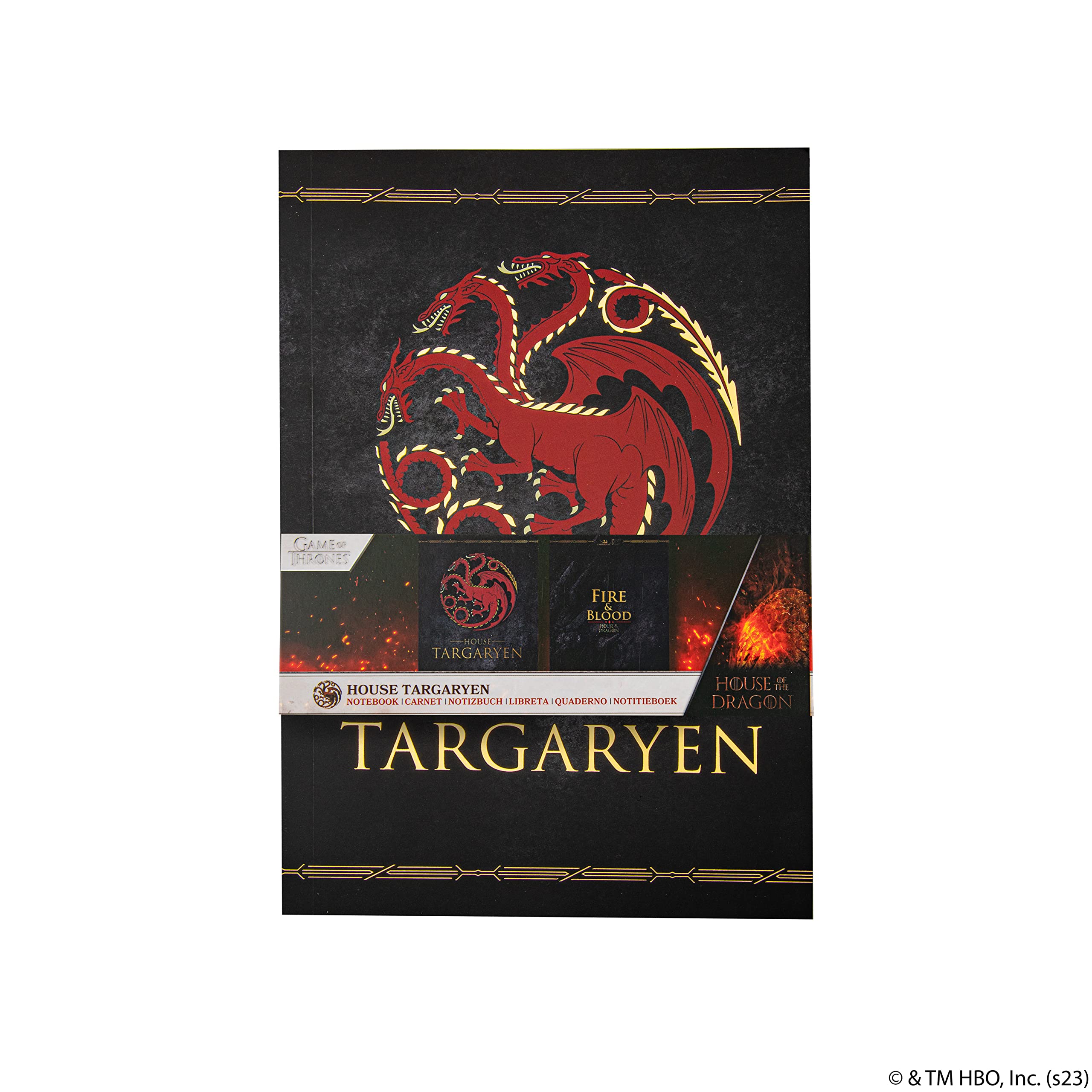Game Of Thrones Targaryen Notebook