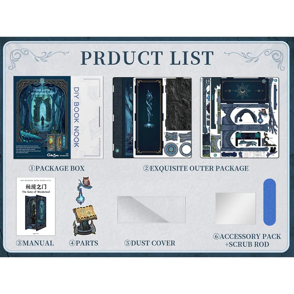 Gate of Wonderland Book Nook Game