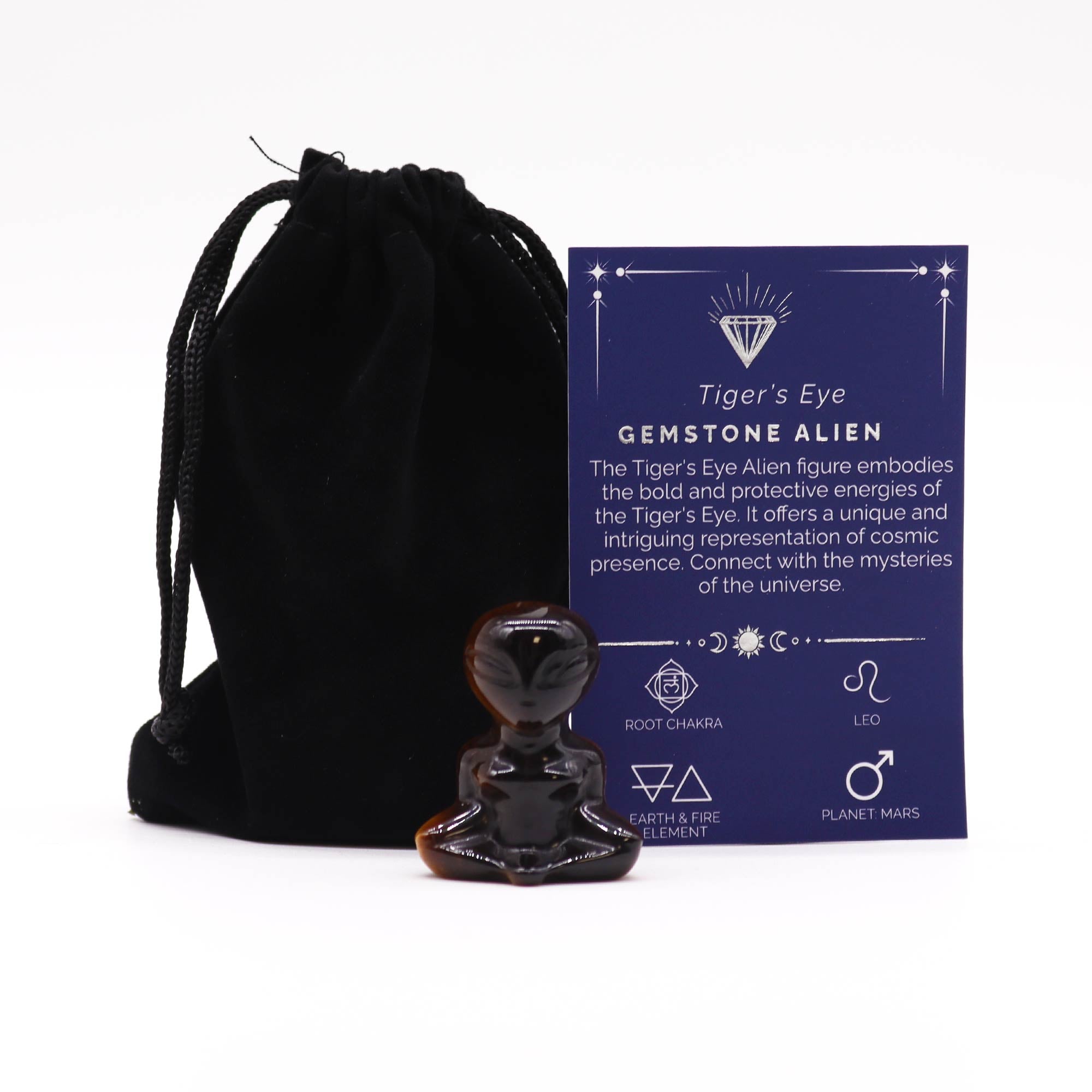 Gemstone Alien - Tiger Eye From Witch, Please!