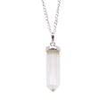 Gemstone Classic Point Pendant - Rock Quartz From Witch, Please!