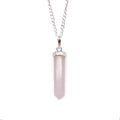Gemstone Classic Point Pendant - Rose Quartz From Witch, Please!