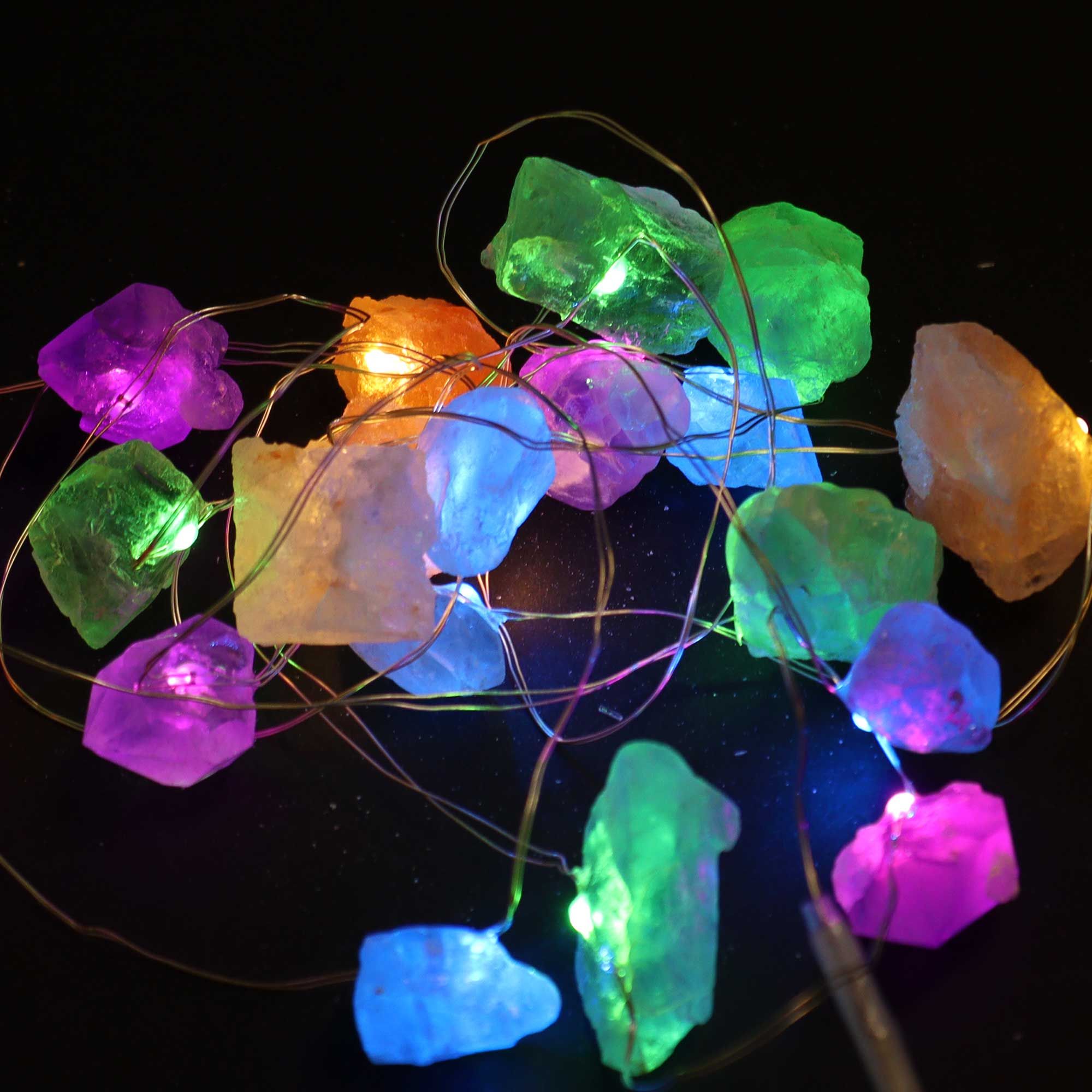 Gemstone Enchantment Lights - Mixed Rocks - Gemstone Enchantment Lights