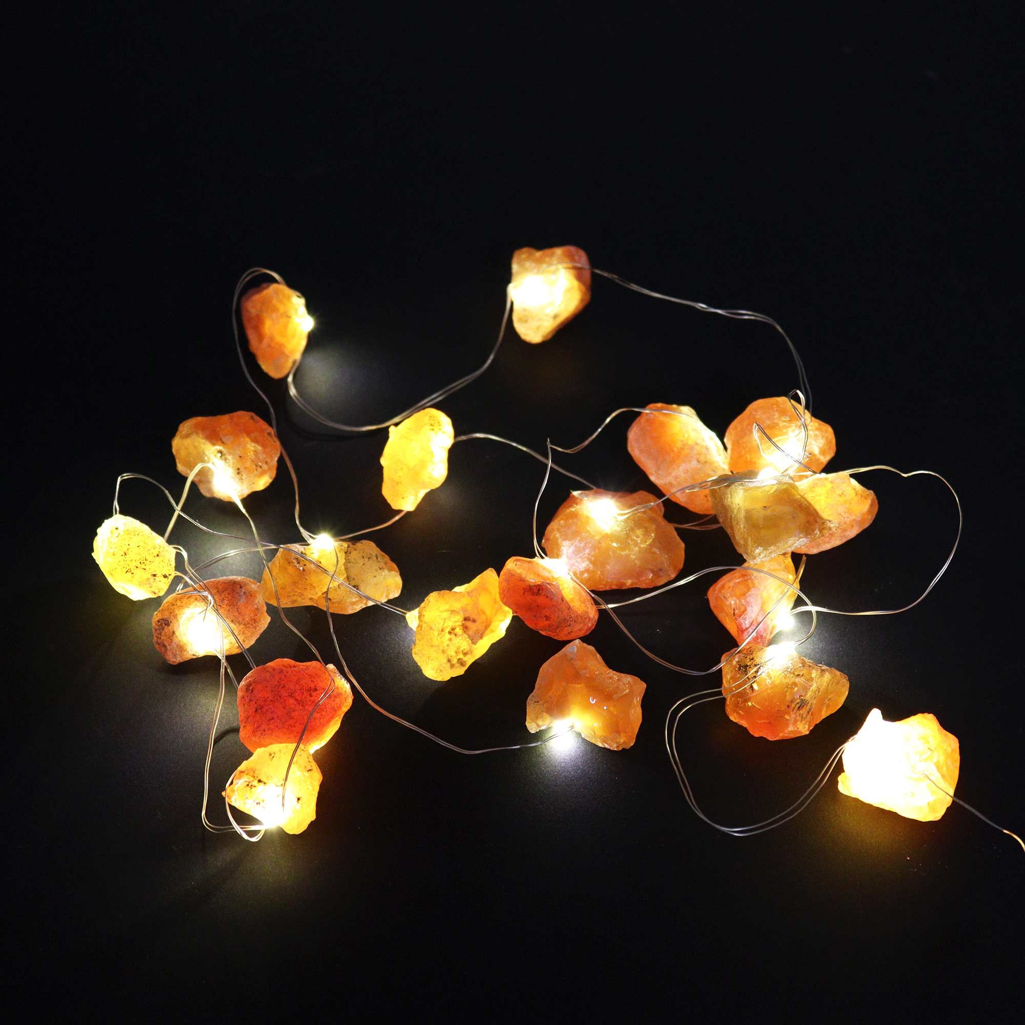 Gemstone Enchantment Lights - Orange Jade - Gemstone Enchantment Lights