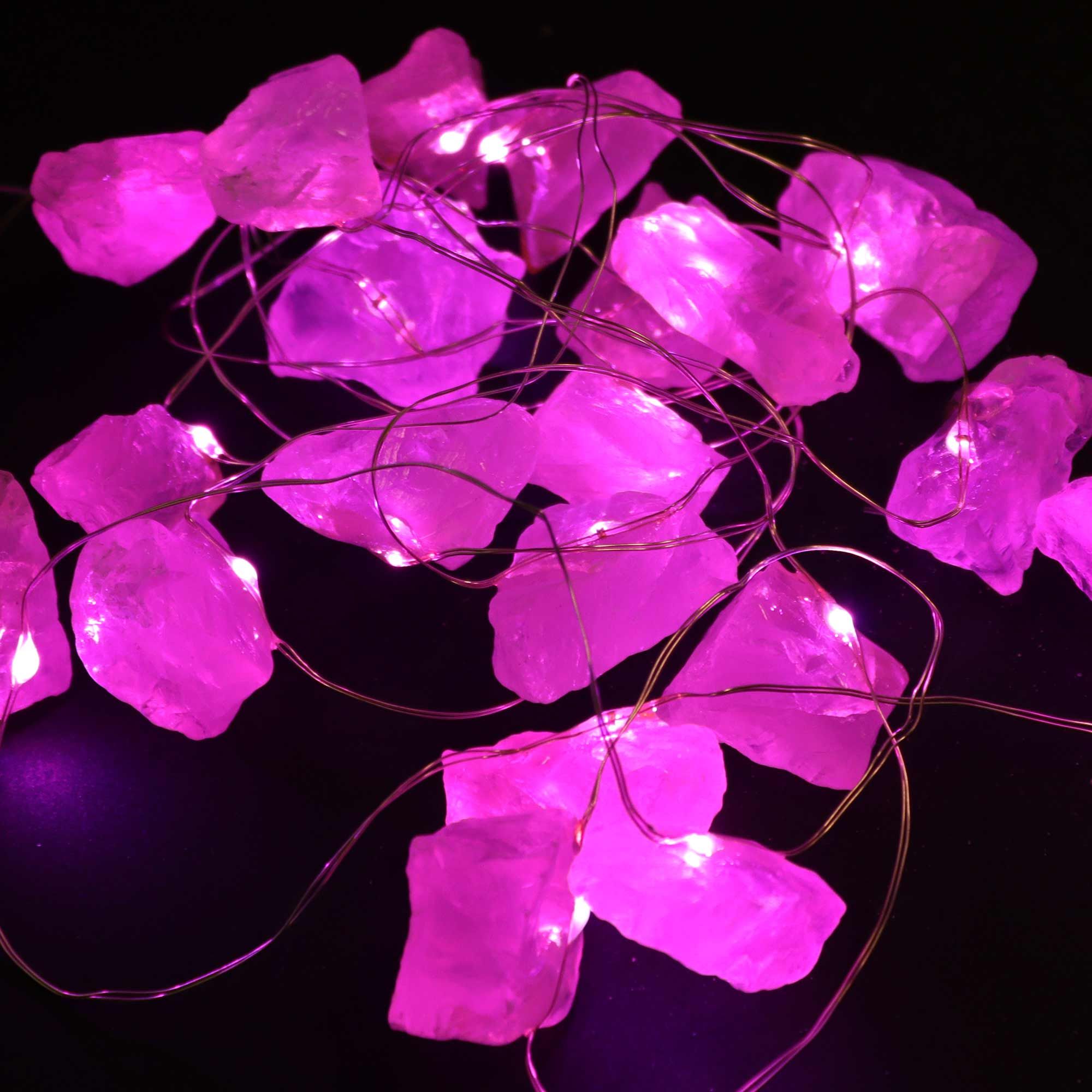 Gemstone Enchantment Lights - Rose Quartz - Gemstone Enchantment Lights