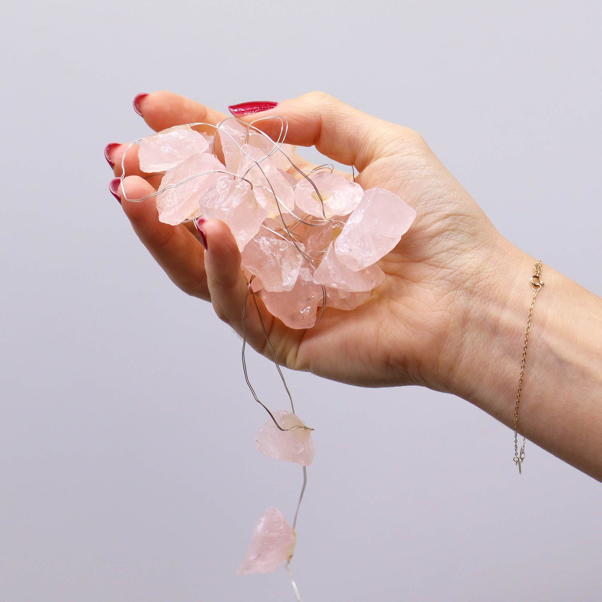 Gemstone Enchantment Lights - Rose Quartz - Gemstone Enchantment Lights