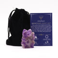 Gemstone Lucky Cat - Amethyst From Witch, Please!