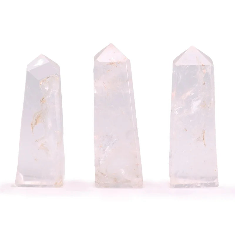 Gemstone Obelisk Point approx 5cm - Clear Quartz Points