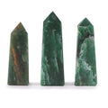 Gemstone Obelisk Point approx 5cm - Indian Jade Points
