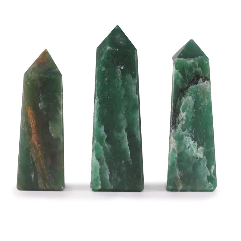 Gemstone Obelisk Point approx 5cm - Indian Jade Points