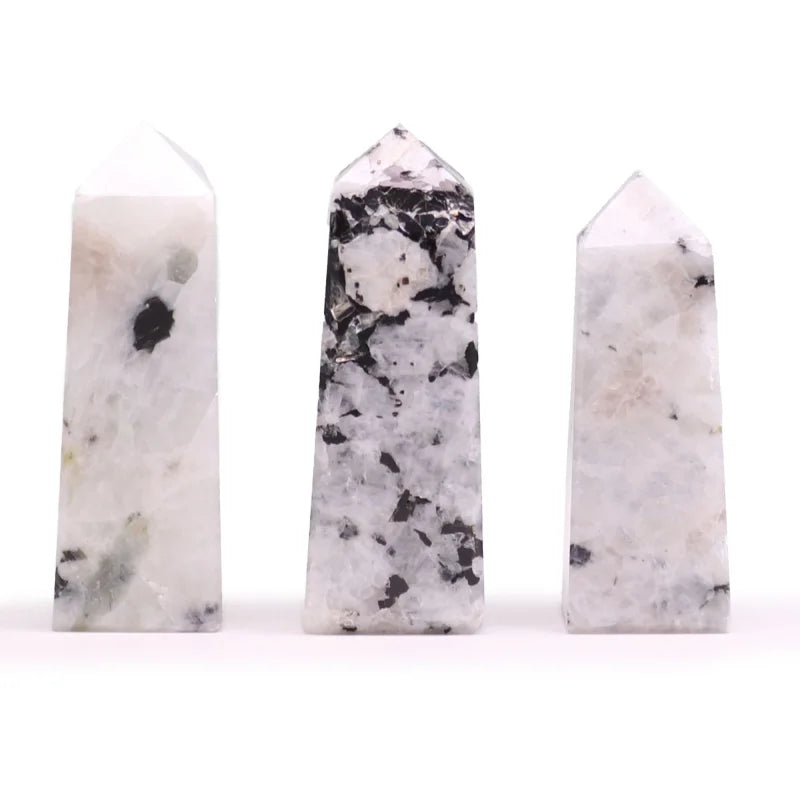 Gemstone Obelisk Point approx 5cm - Moonstone Points